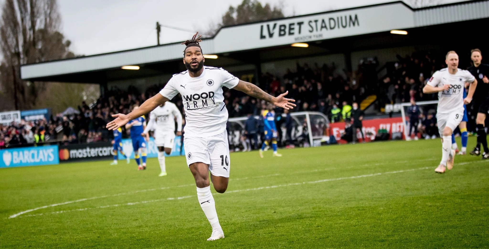 LV BET PROUD TO BACK BOREHAM WOOD IN FA CUP FIFTH ROUND TIE WITH EVERTON FC